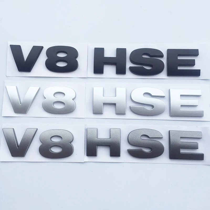 Эмблема с буквами V8 HSE бейдж Для Land Rover Discovery 3 4 Freelander 2 стильная наклейка на