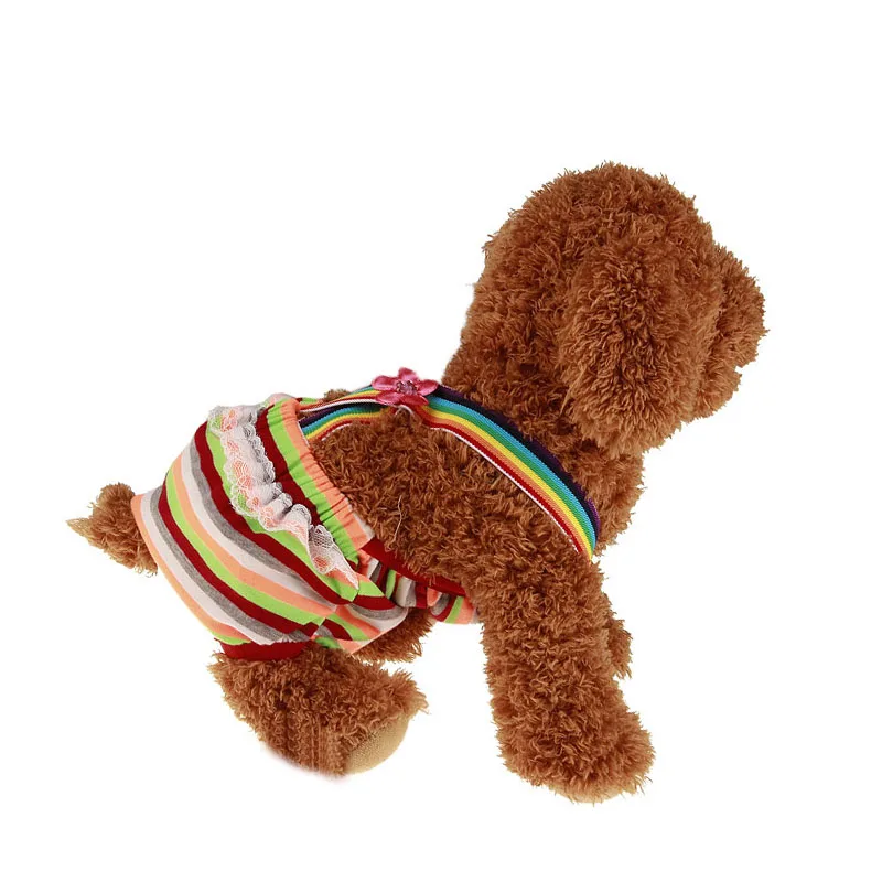 Нижнее белье для домашних животных Одежда собак хлопок затянуть ремень короткие