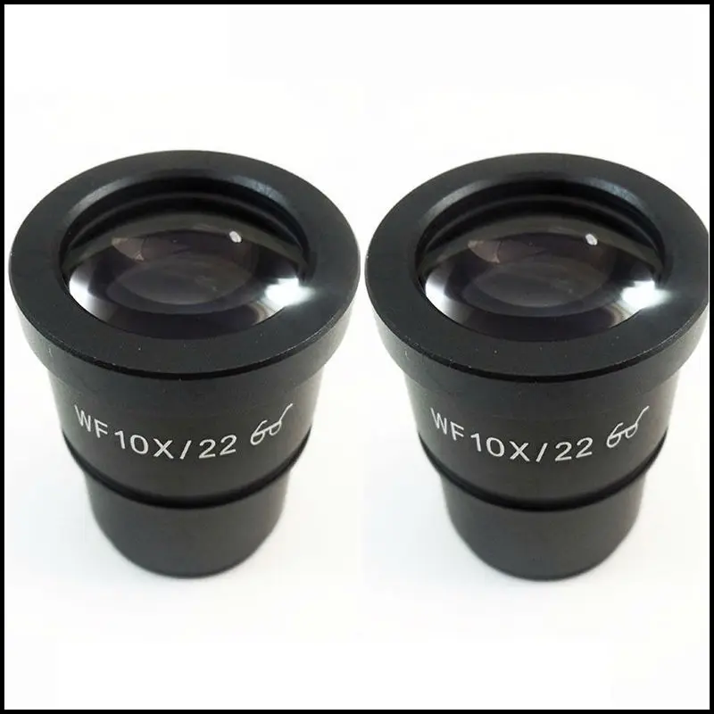 2PCS High Point Wide Field Microscope Eyepiece WF10X/22MM for Stereo with Mounting Size 30.5mm | Инструменты