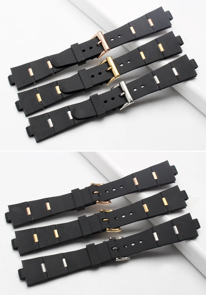 Ремешок для часов мужской резиновый сменный ремешок для часов Diagono22x8mm/24 мм x 8 мм Прямая поставка