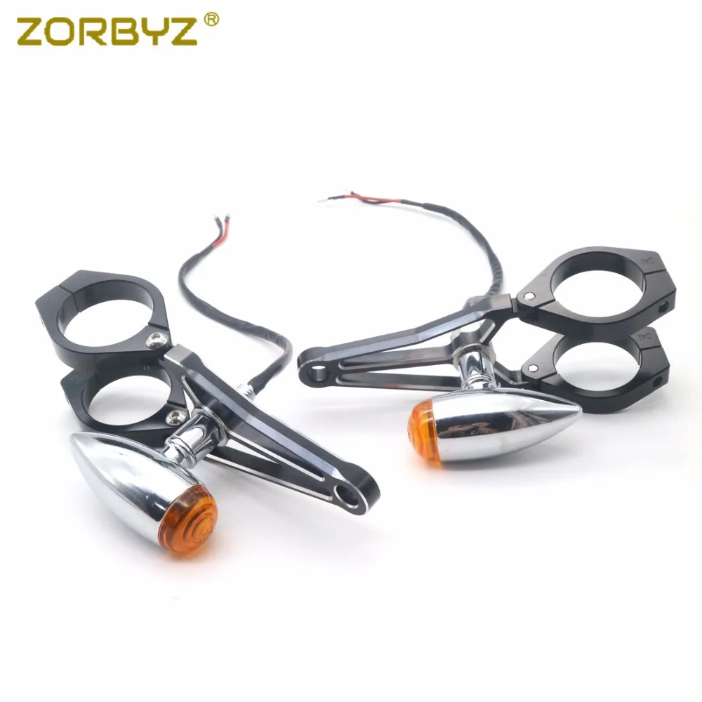ZORBYZ 39 мм крепежные кронштейны для фар мотоцикла с ЧПУ зажимы вилки поворотными