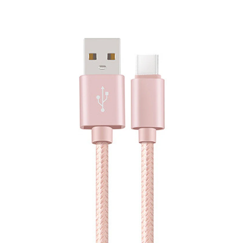 Usb type-C кабель для Xiaomi Redmi K20 Pro type-C кабель с нейлоновой оплеткой USB C быстрое зарядное устройство шнур для samsung Galaxy S8 кабели для планшетов