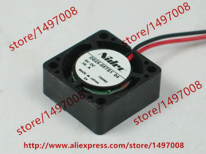 Охлаждающий вентилятор для сервера Nidec D02X-05TS1 04 DC 5V 0.10A 25x25x10 мм
