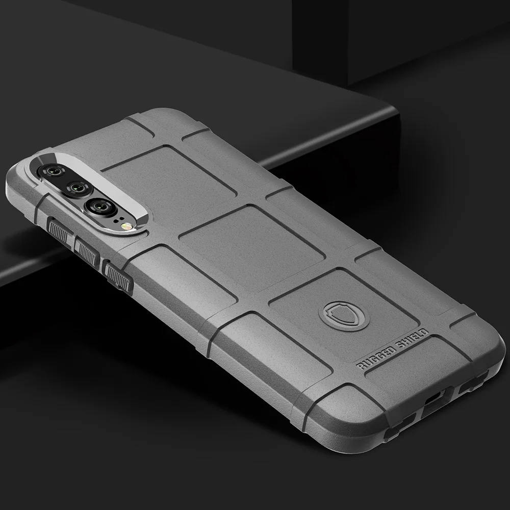 NYFundas for huawei p20 lite pro case Rugged Shield Armor Silicone Bumper Soft Back Cover Case mate 10 honor 8X |