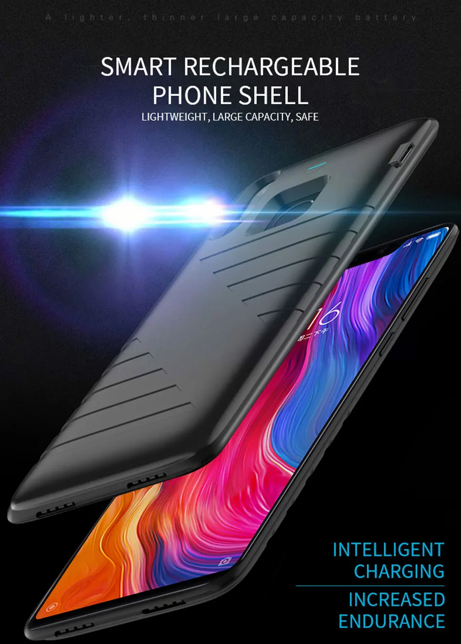 6800 мАч чехол для аккумулятора для Xiaomi Mi 8SE зарядный чехол для телефона внешний аккумулятор мягкий внешний аккумулятор чехол для зарядного устройства для Xiaomi Mi 8