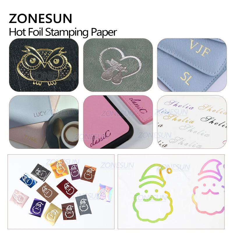 

ZONESUN 5cm Gold Silver Red Rolls Hot Foil Stamping Paper Heat Transfer Anodized Gilded Paper with Shipping Cost Fee