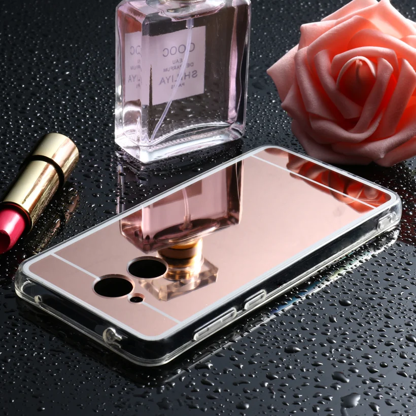 For Huawei P8 P10 Mate 10 P9 Lite Mini Plus P Smart Y5II Honor 5A 6c Pro 8 9 V9 Play Mirror Transparent Soft Silicone Cover Case |