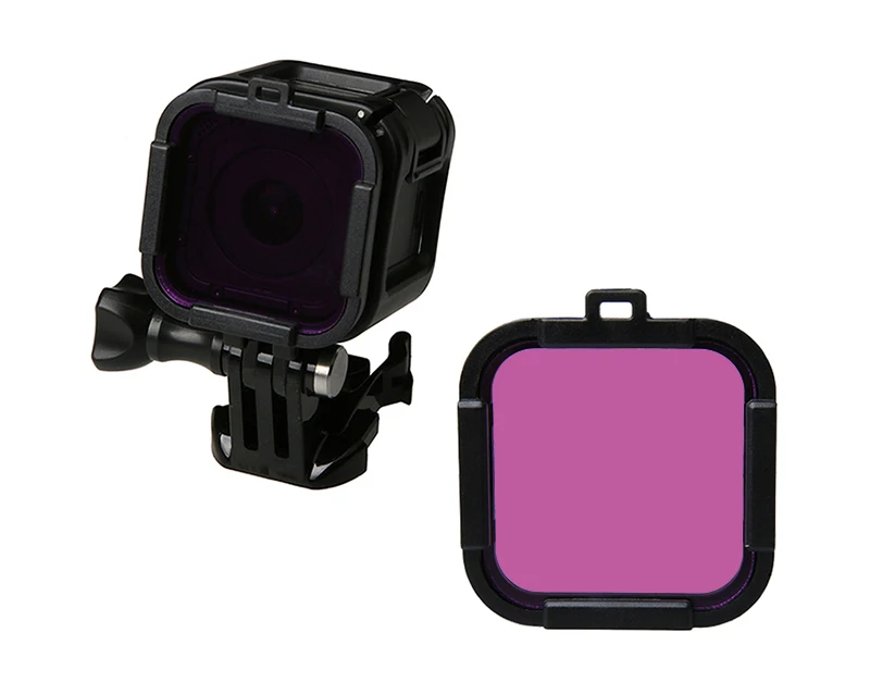 Фильтр для подводного дайвинга для Go Pro Hero 4 session 5 session фильтр для дайвинга Крышка для объектива Защитная крышка для GoPro 5 4 Session Acessory