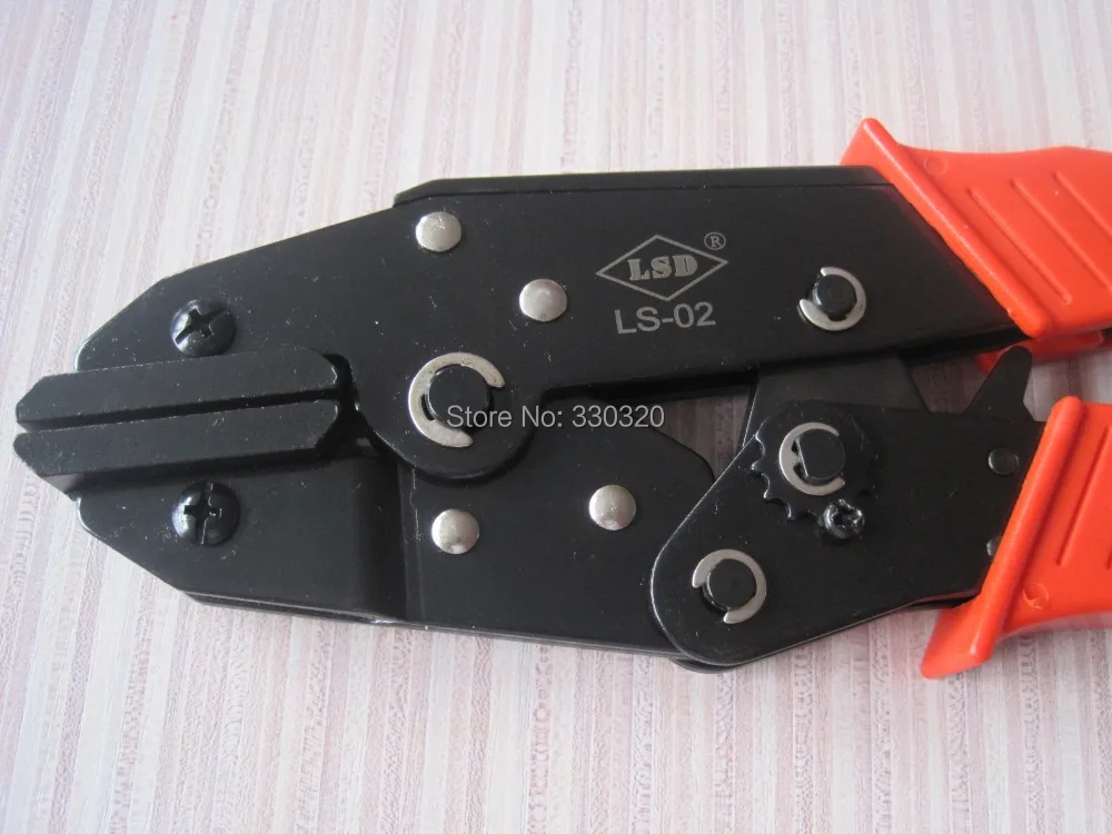 Инструмент для ручного обжима неизолированных разъемов термопленки с плоскими