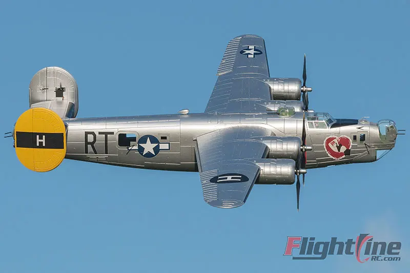 Радиоуправляемый самолет модель свободного хода Flightline 2000 мм размах крыльев B24 B-24 Liberator PNP