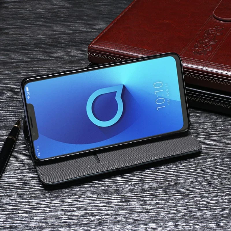 Чехол для Alcatel 5V чехол высокого качества в стиле ретро кожаный книжка 5060D телефона