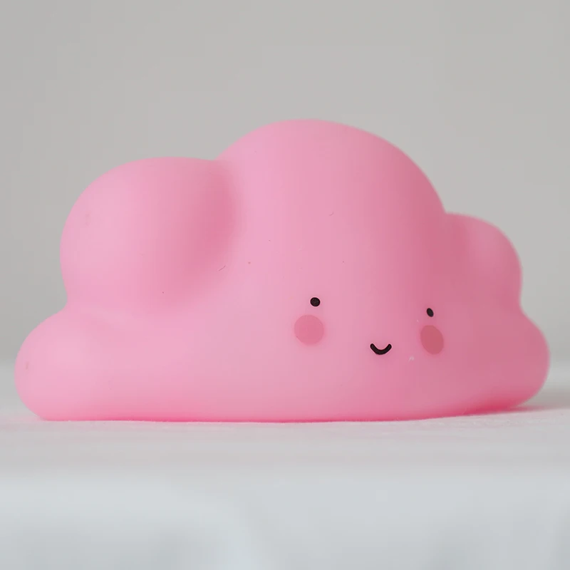 Clouds Pink Облака, месяц звезды Солнце Новинка огни детская спальня люминесцентные игрушки декоративные огни для кормления Новинка лампа подарки - Цвет: Clouds Pink