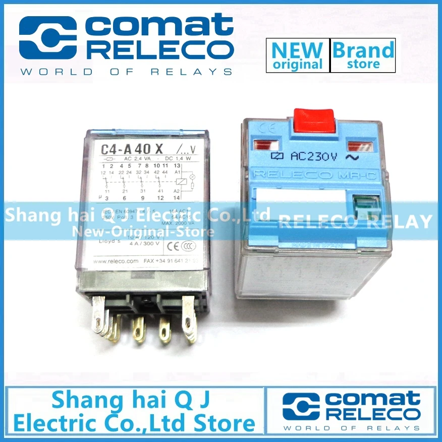 

RELECO C4-A40X AC230V 230VAC relay Brand new and original