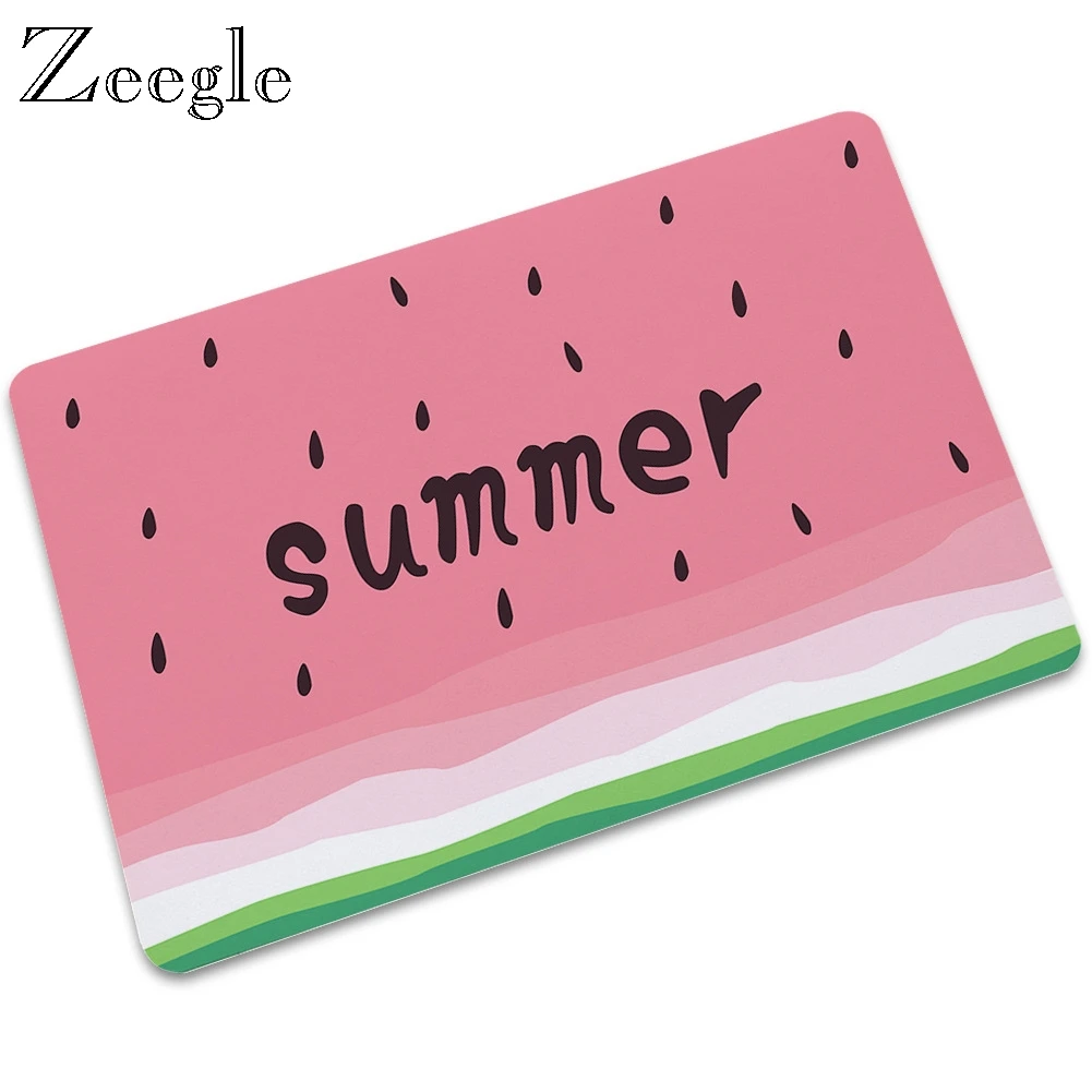 Резиновый напольный коврик с 3D рисунком домашний для входа нескользящий