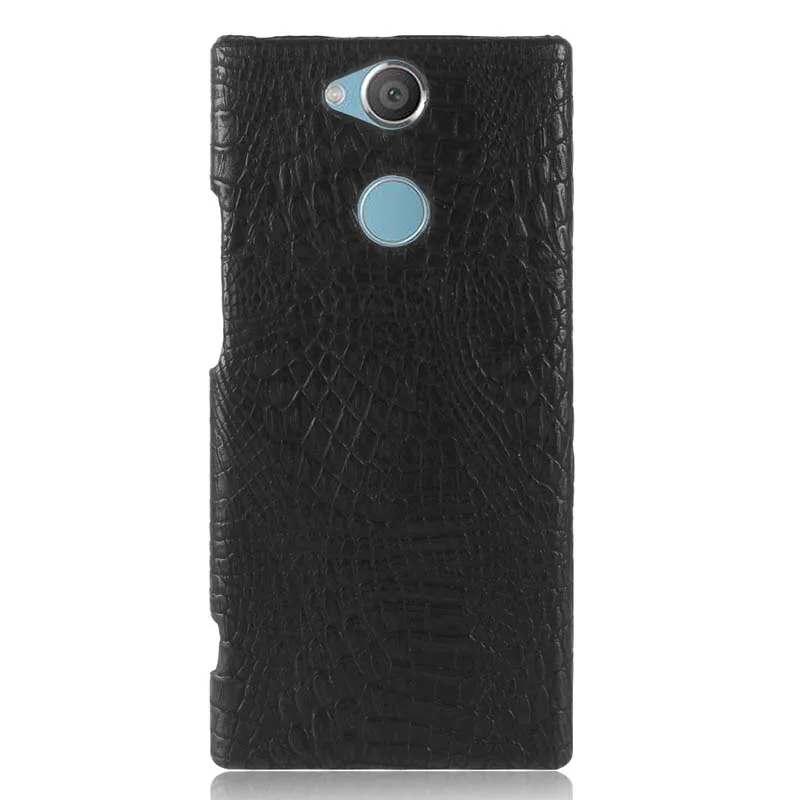 Чехол крокодиловый для телефона Sony Xperia X Performance XZ1 XZ2 Z5 Compact XA XA2 Ultra XA1 Plus XZ Premium L1 L2
