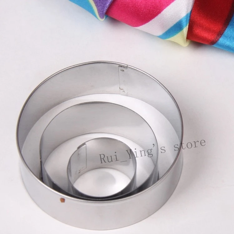 Новые 3 шт. круглые помадки забавные формы из рулона инструменты для украшения