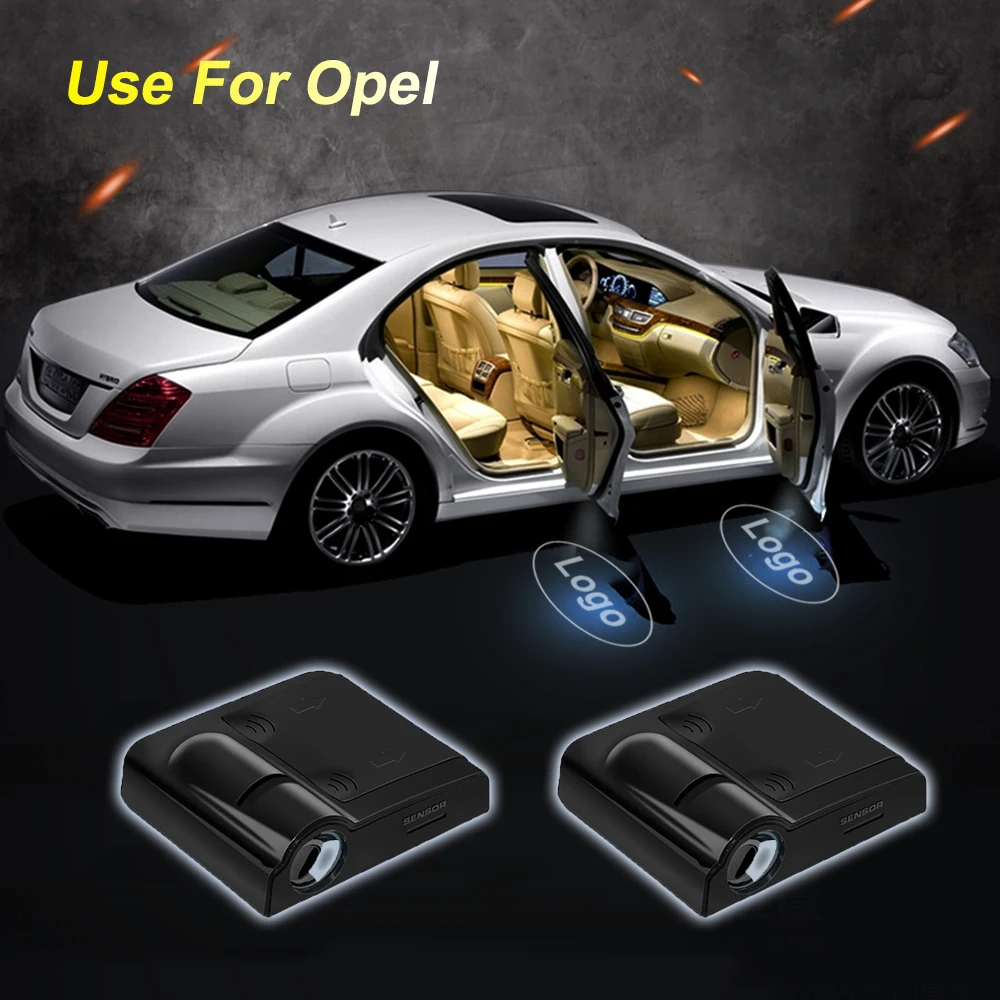 Светодиодный лазерный логотип проектор Пробивной лампы для Opel Автомобильный