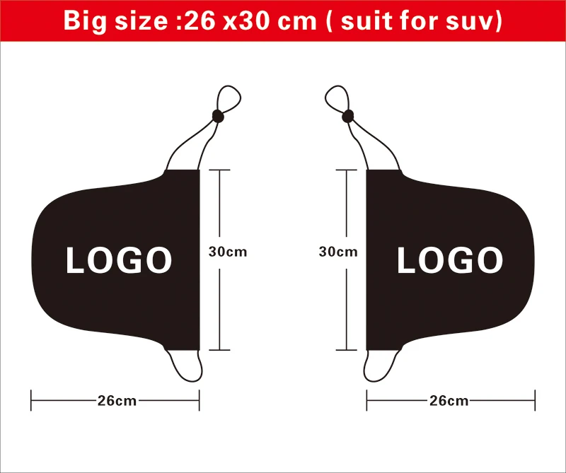 Чехол для автомобильного зеркала с флагом Саудовской Аравии (комплект из 2)|saudi