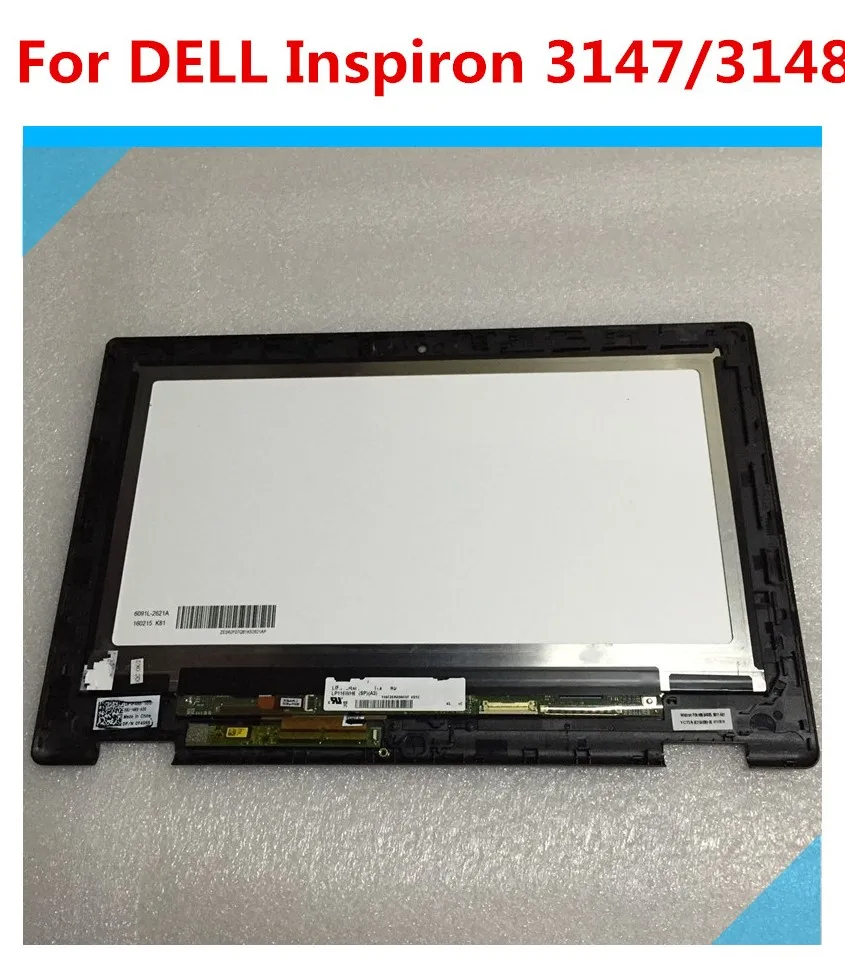 Дигитайзер для сенсорного экрана 95% дюйма стекло в сборе Dell Inspiron 11 6 3147 3148 3000 3157 3158