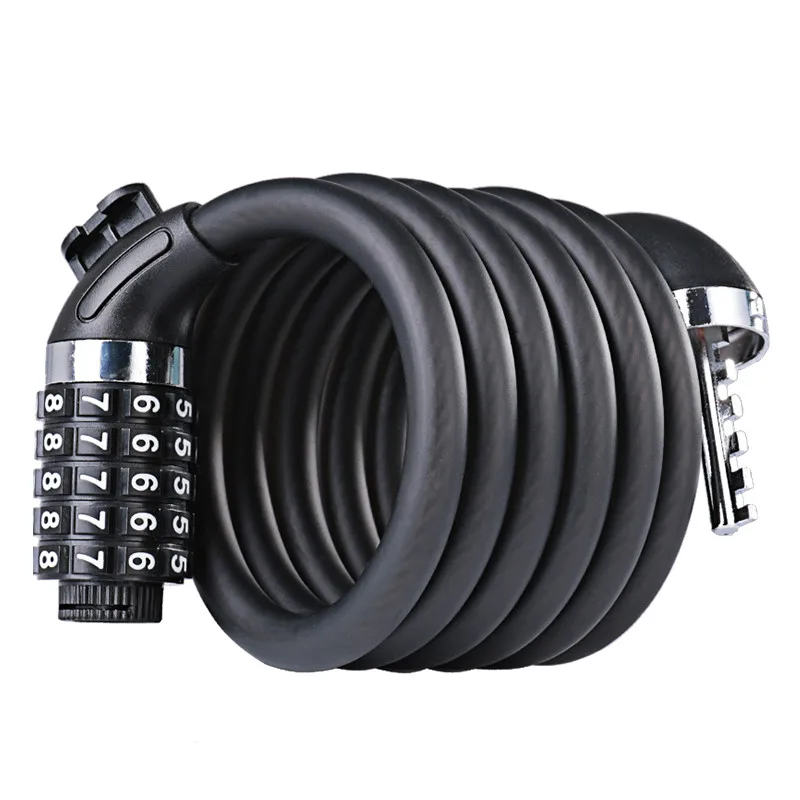 

2018 High Quality MTB Mountain Road Bike Lock Code Bicycle Anti-theft Locks Password Cable Steel Wire Lock Bicycle Parts