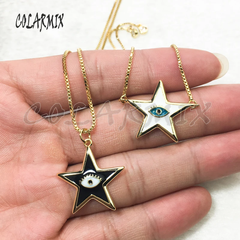 6 Pieces Star eyes shape pendant necklace &ampBracelet jewelry gift for lady 5634 | Украшения и аксессуары