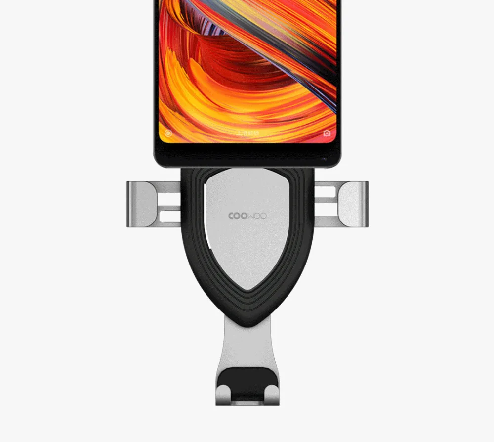 Умный Автомобильный кронштейн Xiaomi Mijia COOWOO с датчиком гравитации, управление одной рукой, многофункциональное устройство, совместимый с зажимом на выходе воздуха