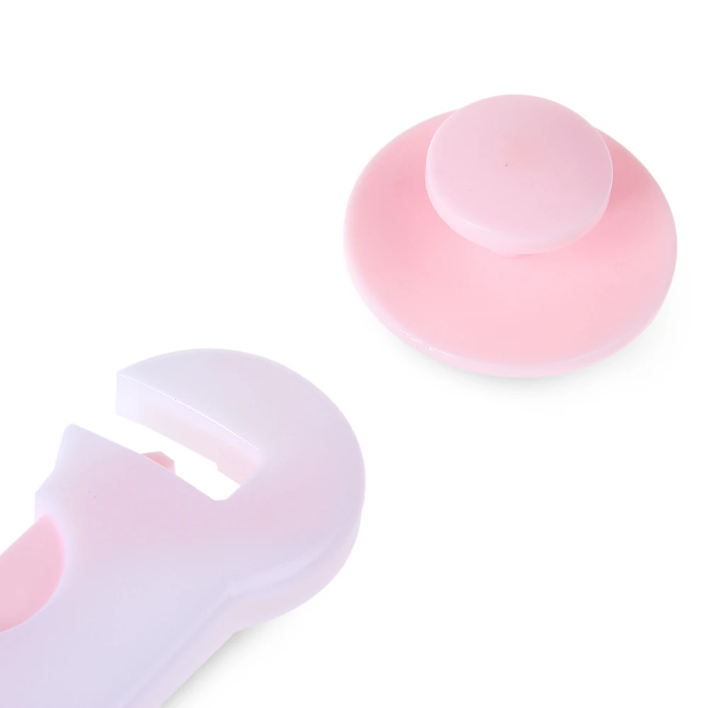 10pcs/lot Baby Safety Kitchen Cabinet Locks PVC Candy Drawer Refrigerator lock Kids Protection Products Child O |