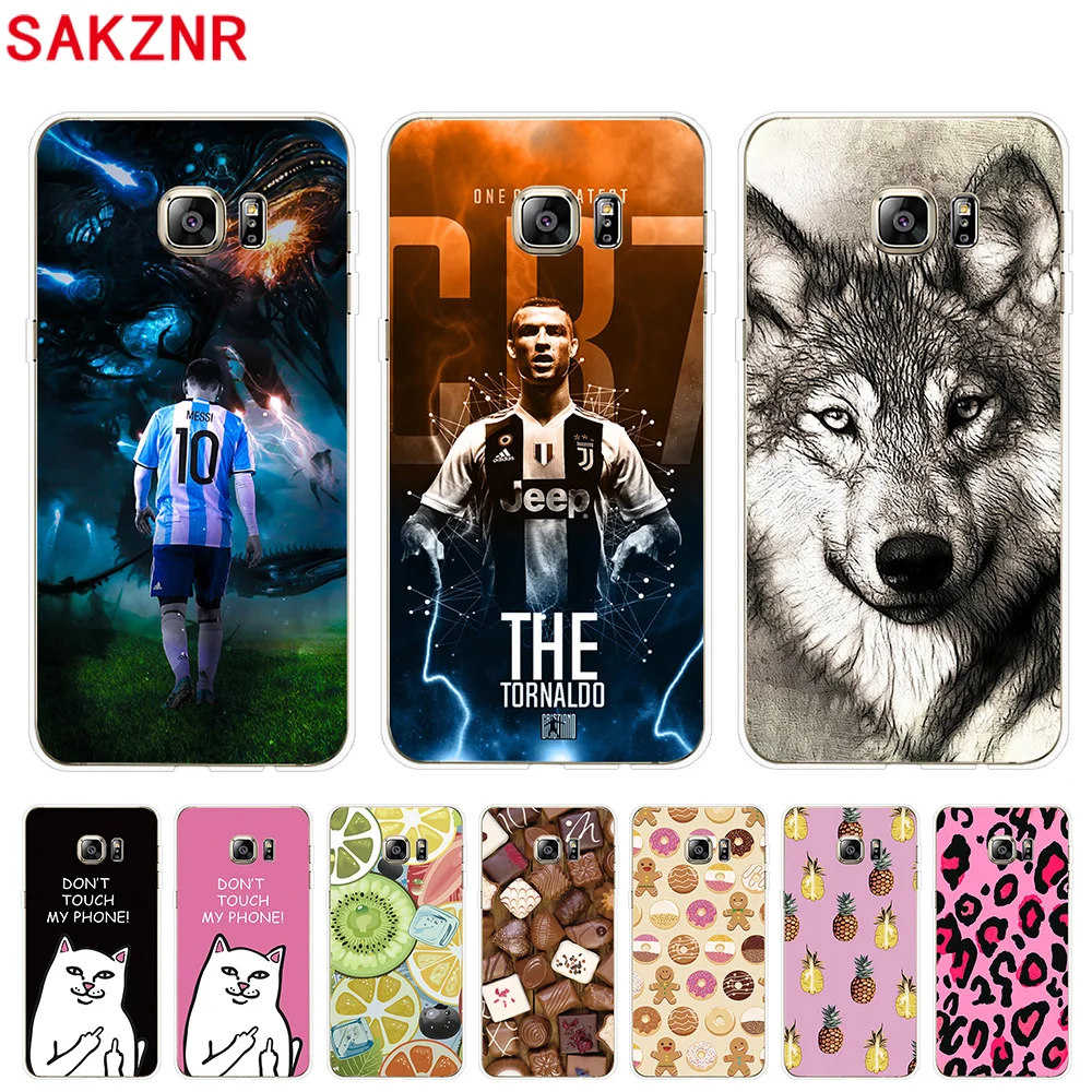 Case for Samsung Galaxy S6 5.1&quot Cover Silicone For S 6 Soft Edge Phone |