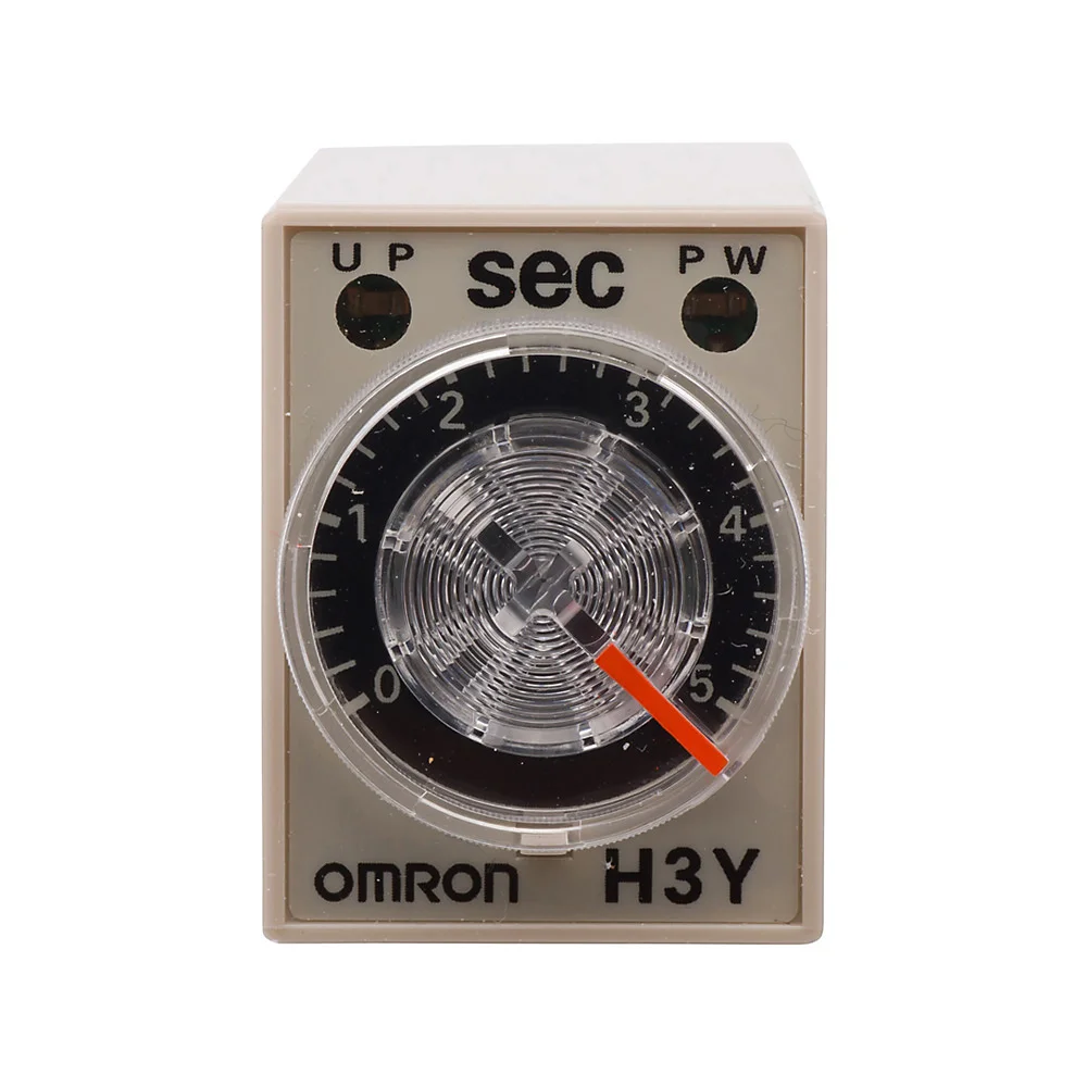 

TIMER RELAY H3Y-4-C DC24V 5S H3Y 3831M 4NO+4NC | 0.2s-5s | 24VDC
