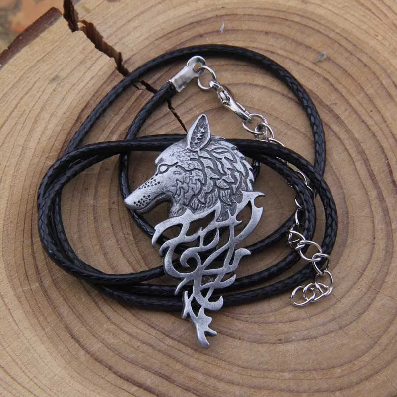 Yage 4 цвета 1 шт Руна Викинг Волк ожерелье в подарок|necklace with|necklace awolf necklace |