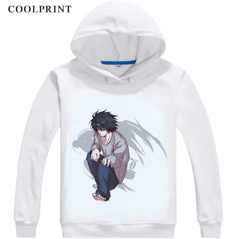 L Lawliet Eru Roraito детектив мужские толстовки с капюшоном Death Note дезу Ното Мужская