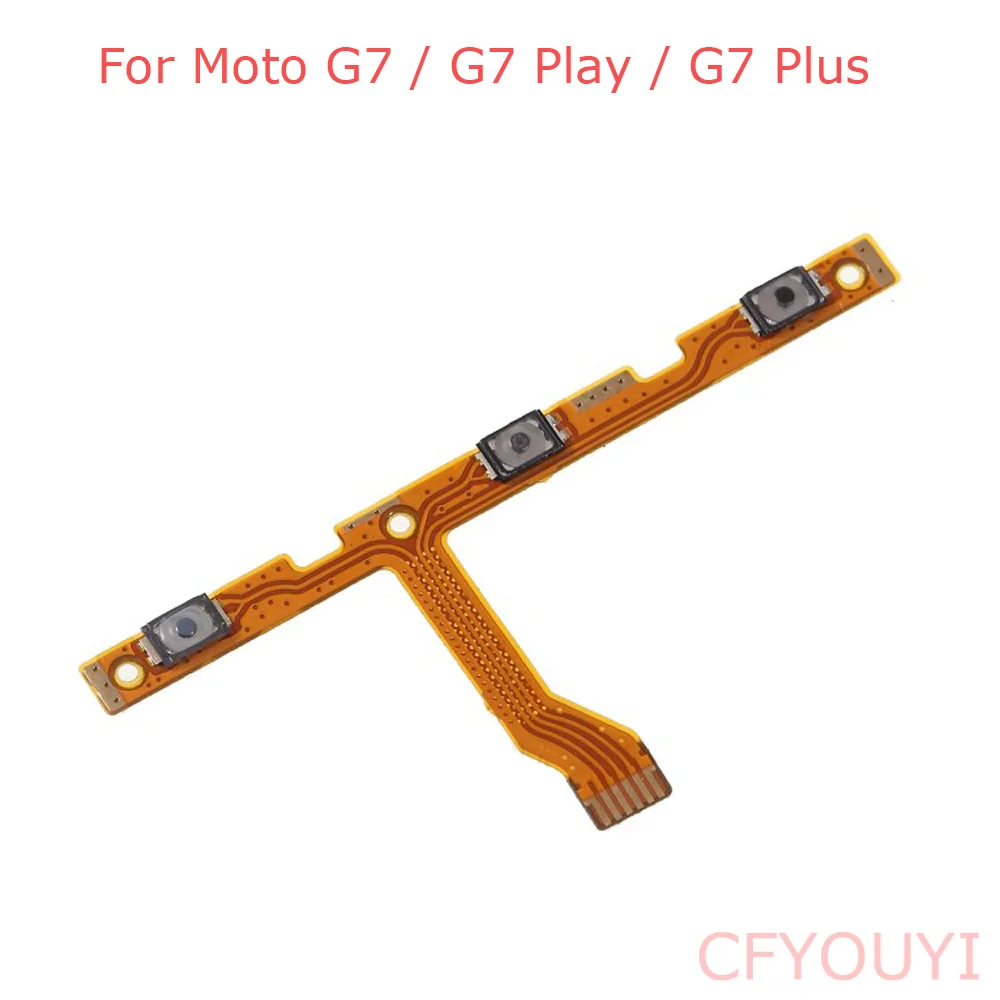 

For Motorola Moto G7 / G7 Play / G7 Plus Power On Off Flex Cable Replacement Part