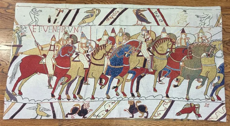 Средневековый гобелен Bayeux(la reine Mathilde) настенный гобелен настенный марокканский декор декоративные гобелены винтажный домашний декор