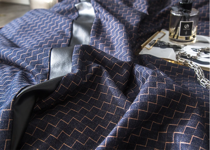 Роскошный Королевский Комплект постельного белья с синей вышивкой размер 4 шт.