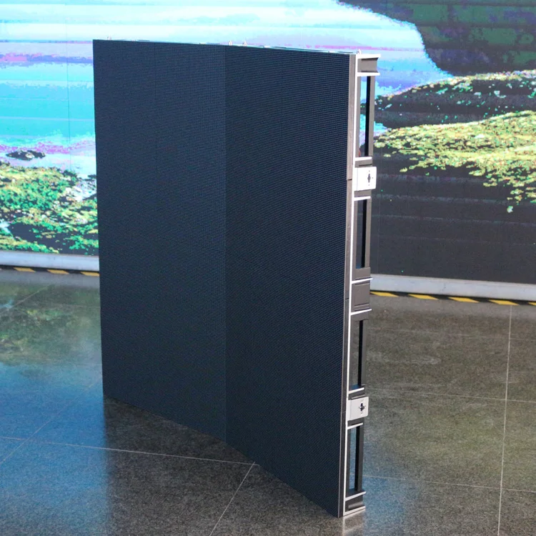 2k 4K P3.91 500x1000mm full color smd curved monitor die casting aluminum led screen indoor curved wall for stage background