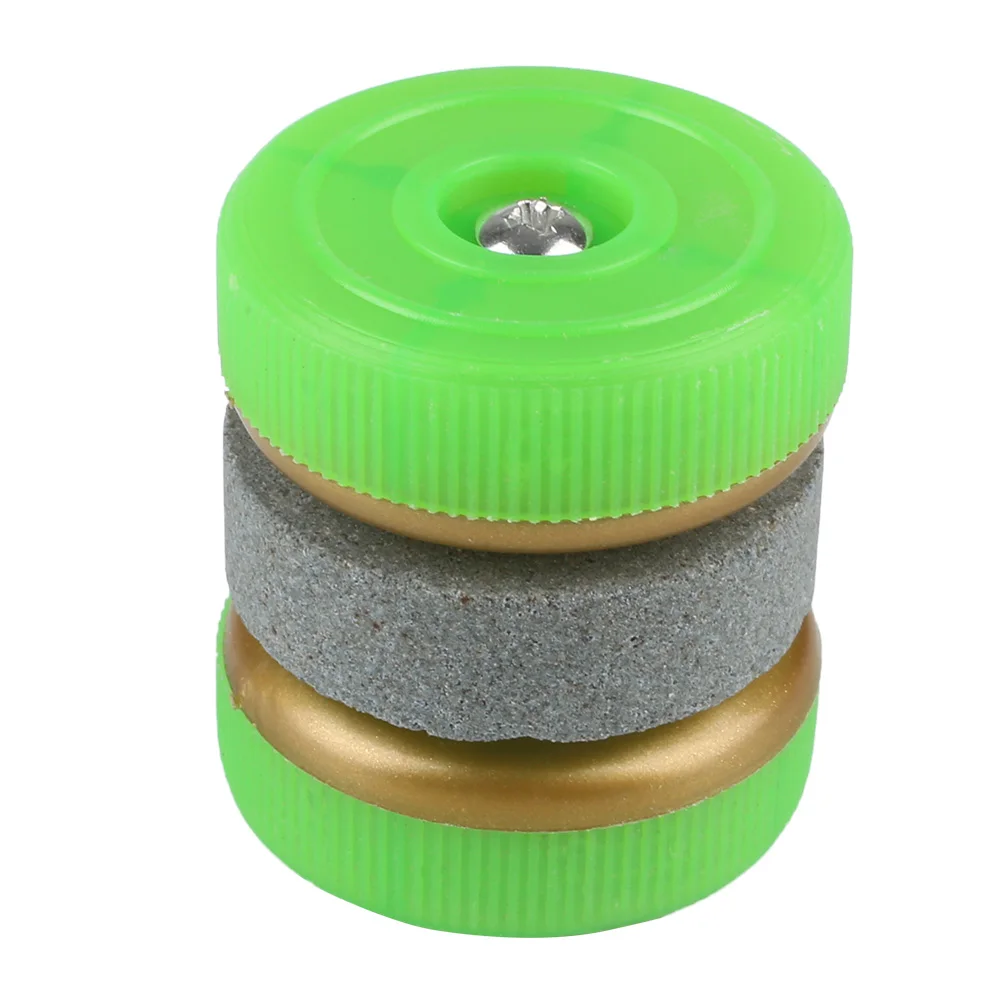 Заточка камня портативный шлифовальный круг кухня Камень Abrader два колесо для