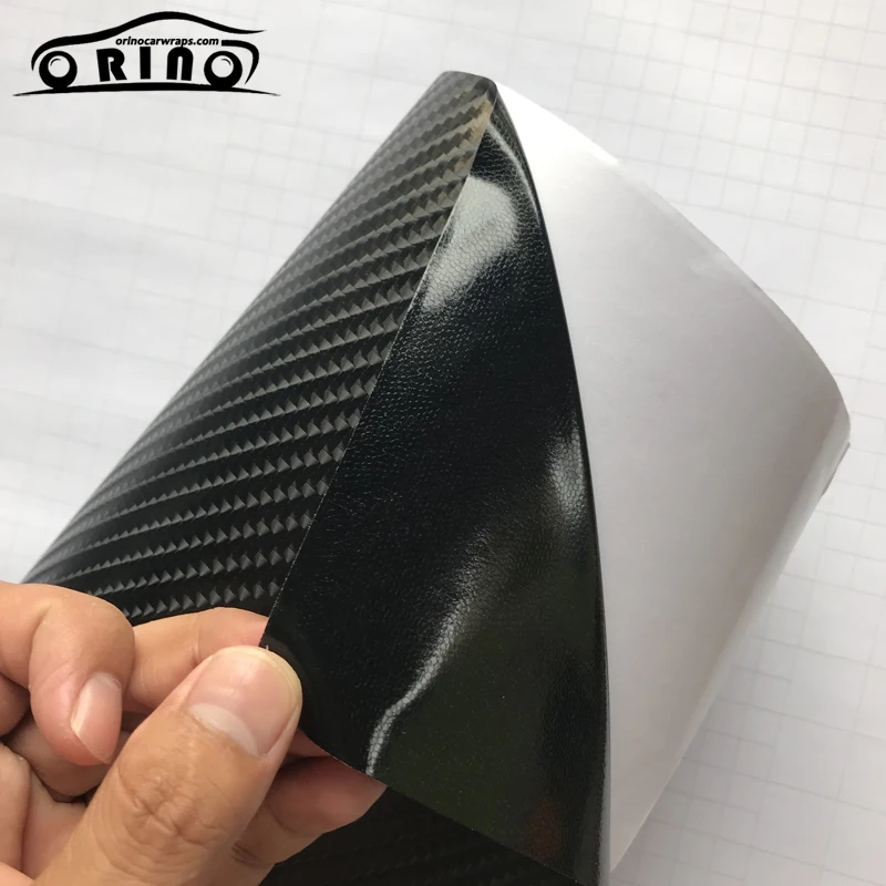 Глянцевая виниловая пленка ORINO 1 52*20 м (5FTX65FT) 6D из углеродного волокна