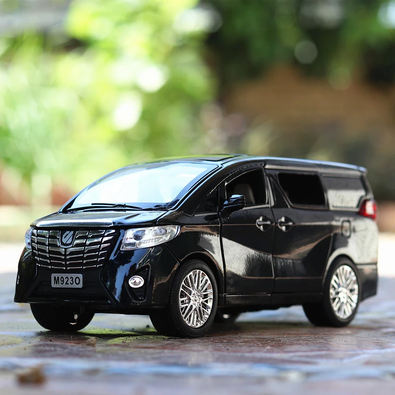 Игрушечный автомобиль Toyoto ALPHARD из 1:24 сплава модель Diecasts и игрушечные автомобили
