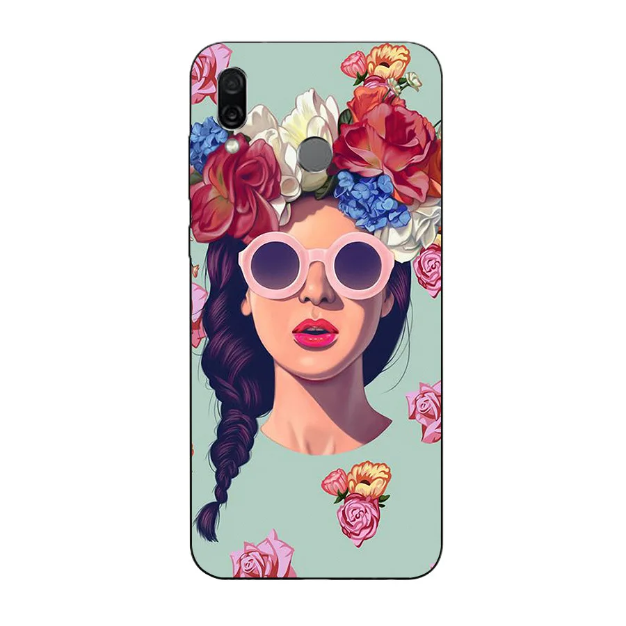 Для huawei Honor Play мягкий чехол для телефона ТПУ силиконовый Защитный печатных крышка