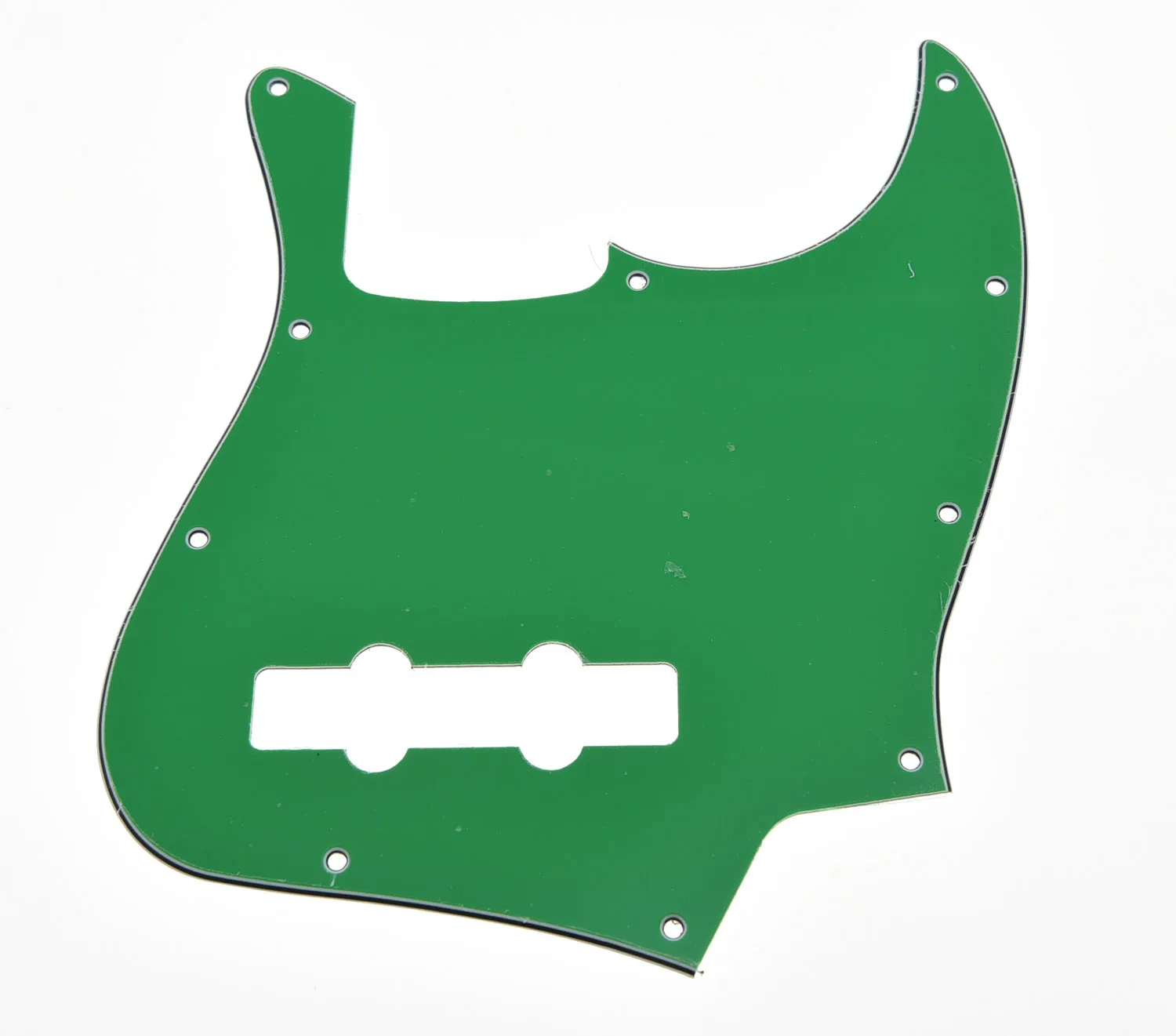 Green KAISH стандарт Jazz J Bass Накладка для защиты деки с винтами Scrach пластины различных цветов - Цвет: Green