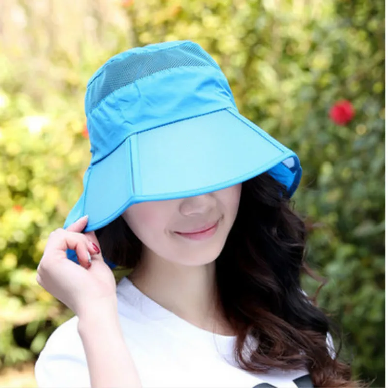 Которая в душе Женская дышащая простая сетчатая летняя шляпа от солнца