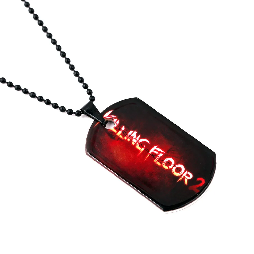 Игра Killing Floor 2 колье-чокер двусторонняя Мужская и женская Ювелирная бирка для