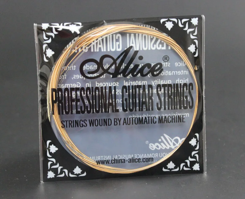 Alice AW432 Hexagonal Core Coated Copper Alloy Wound Acoustic Guitar Strings (.011-.052) (.012/.053) | Спорт и развлечения