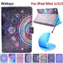 Wekays для Apple IPad Mini 1/2/3 умный кожаный флип чехол с подставкой 1 2 3