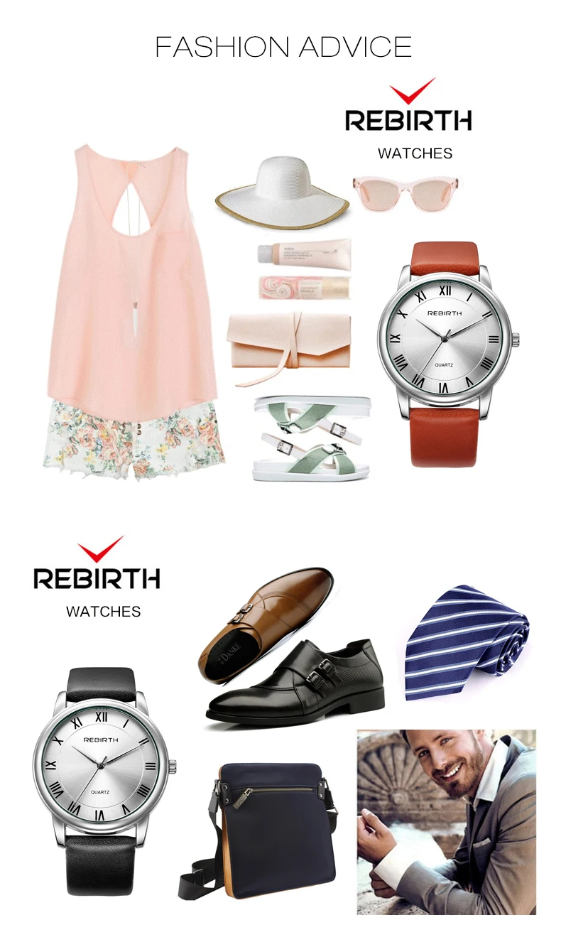 REBIRTH, мужские часы,, роскошные часы, мужские часы, кожа, бизнес стиль, Relogio Masculino, римские цифры, relojes hombre