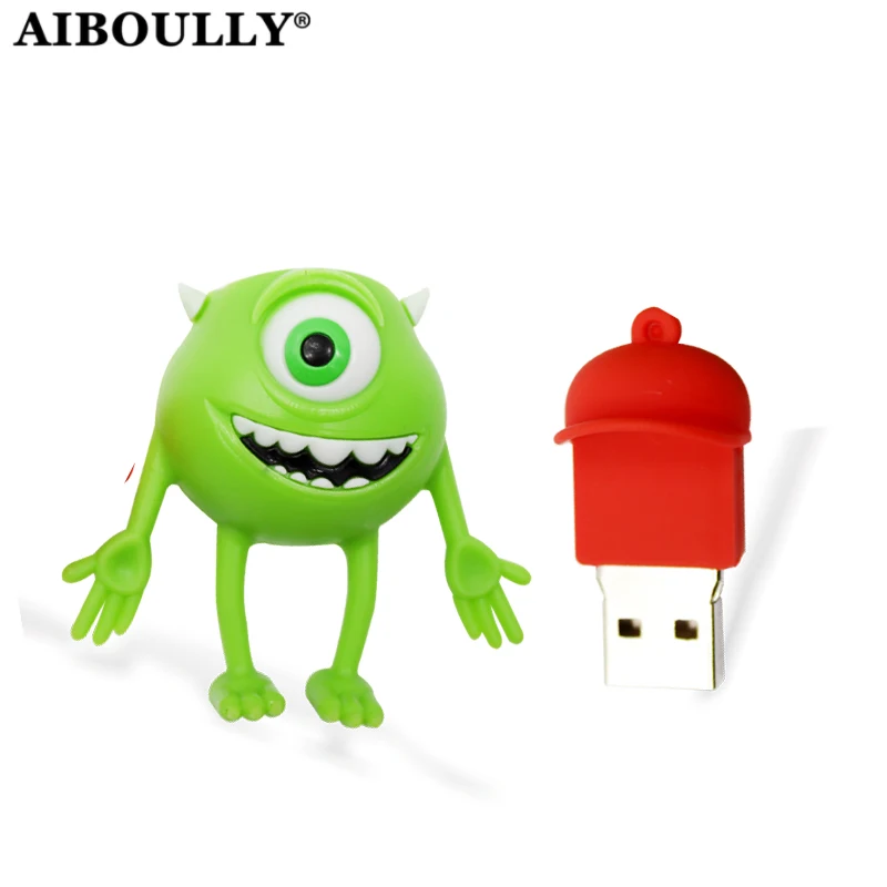 Monster usb Stick 4 ГБ 8 ГБ 16 ГБ 32 ГБ 64 Гб Микки флэш-карта памяти Флешка мышь USB флэш-накопитель для планшетных ПК