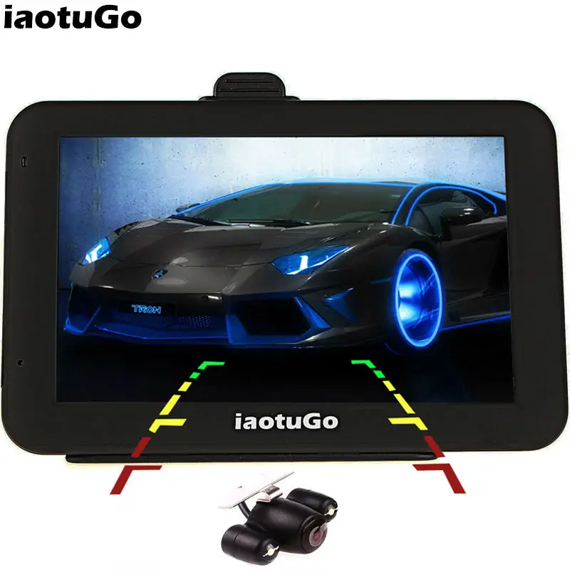 IaotuGo 5 дюймовая Android Автомобильная GPS Светодиодный камера ночного видения задняя