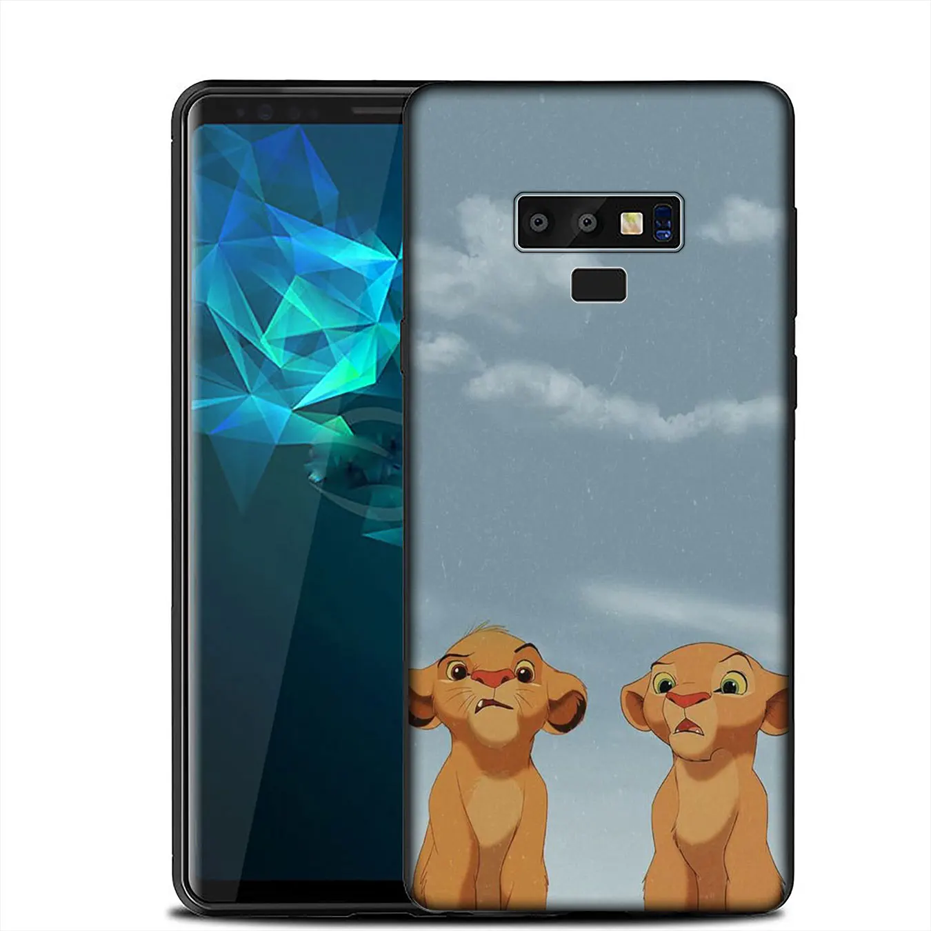 Мягкий силиконовый чехол IYICAO the Lion King для Samsung Galaxy A6 Plus A9 A8 A7 2018 A3 A5 2016 2017 Note 9 8 |