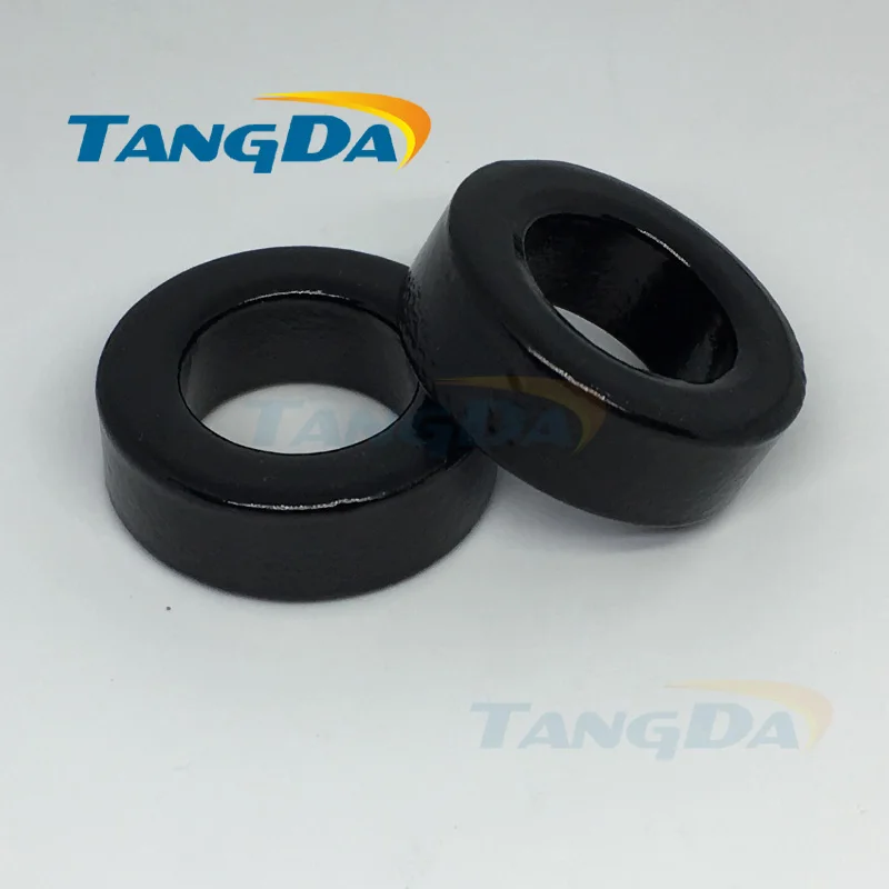 

Tangda 34 19 12 sendust FeSiAl toroidal cores inductor OD*ID*HT 34*19*12 mm AL: 65nH/N2 Ue: 60 AS132060A MS-132060-2 A.