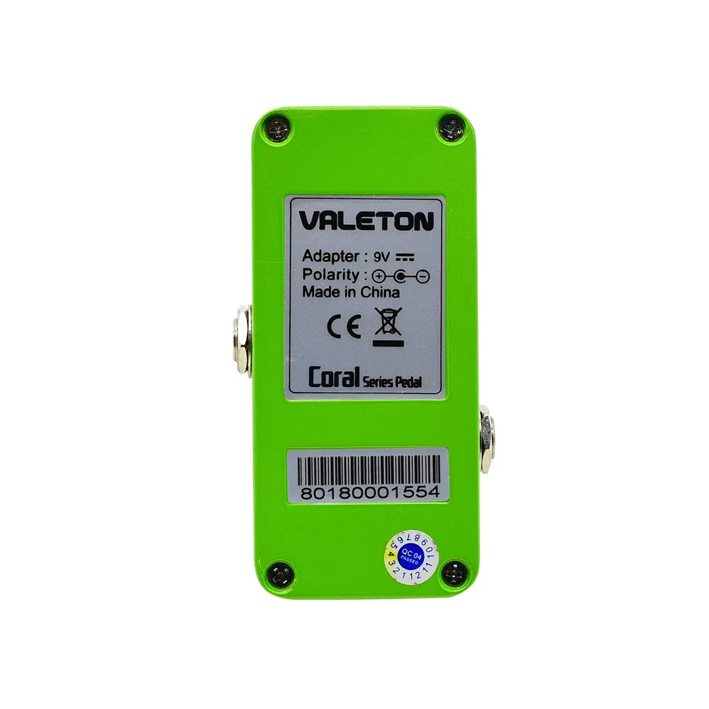 Valeton Coral Series Lazaro Современная педаль эффектов для электрогитары истинный обход